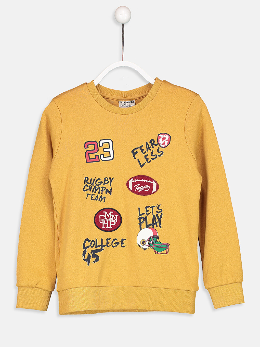 LCW Kids Мальчики Жёлтый Футболка - 8W0759Z4-GB7 - LC Waikiki