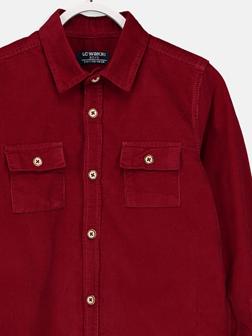 Boy Bordeaux Shirt-2