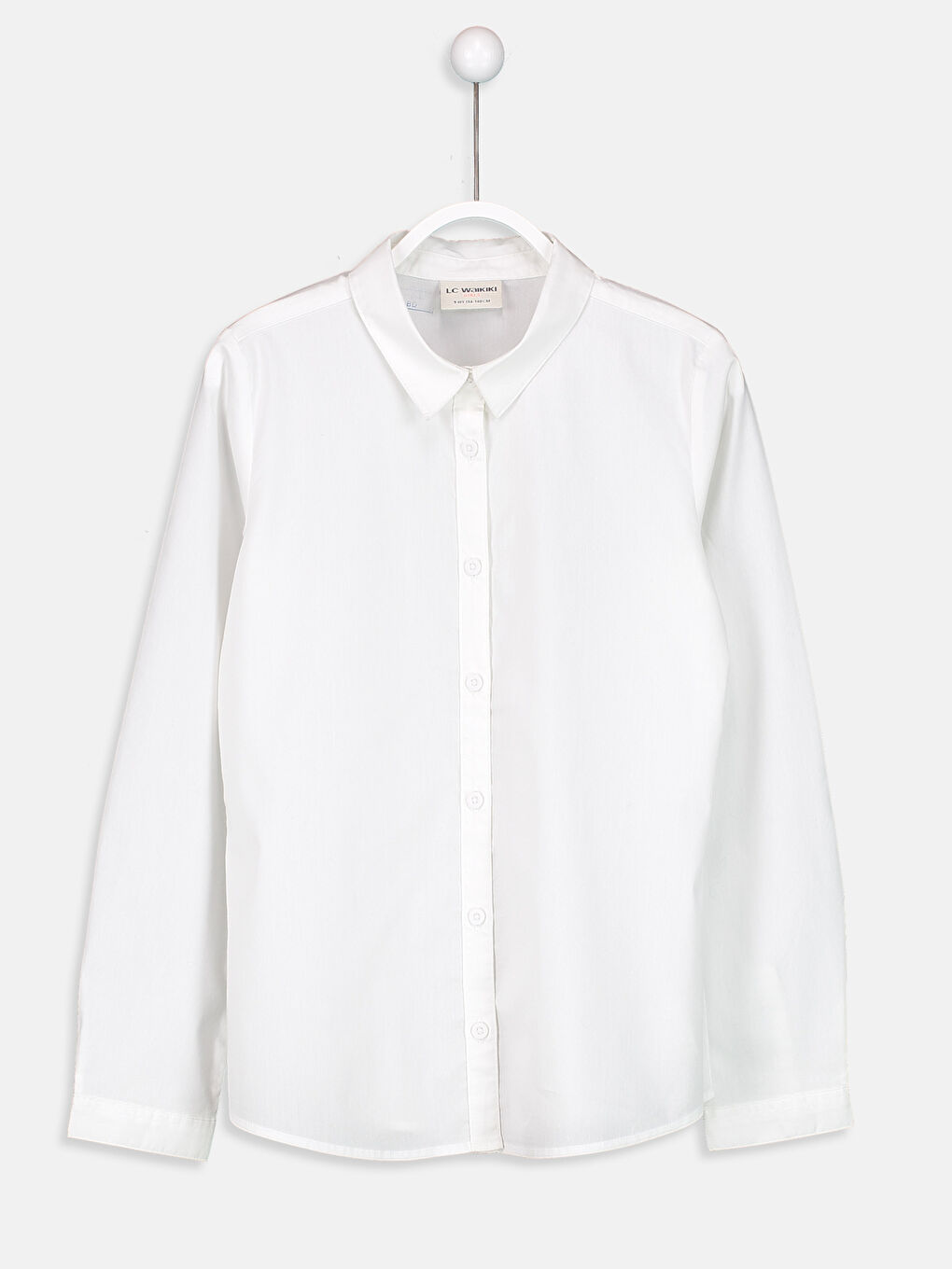 Девочки Белый Рубашка