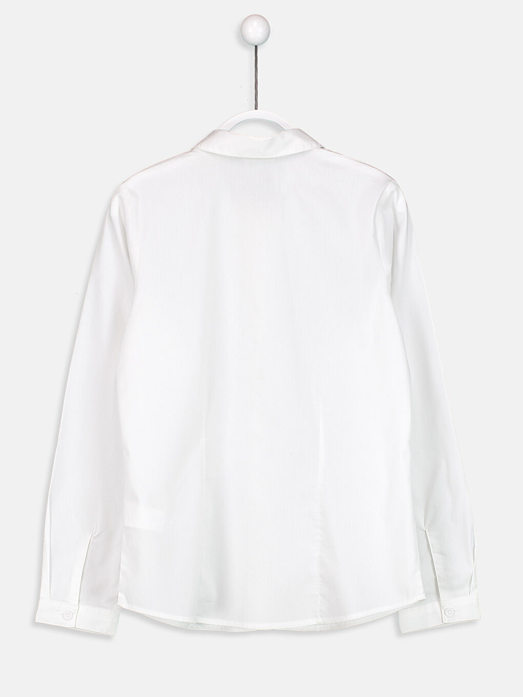 Девочки Белый Рубашка-1