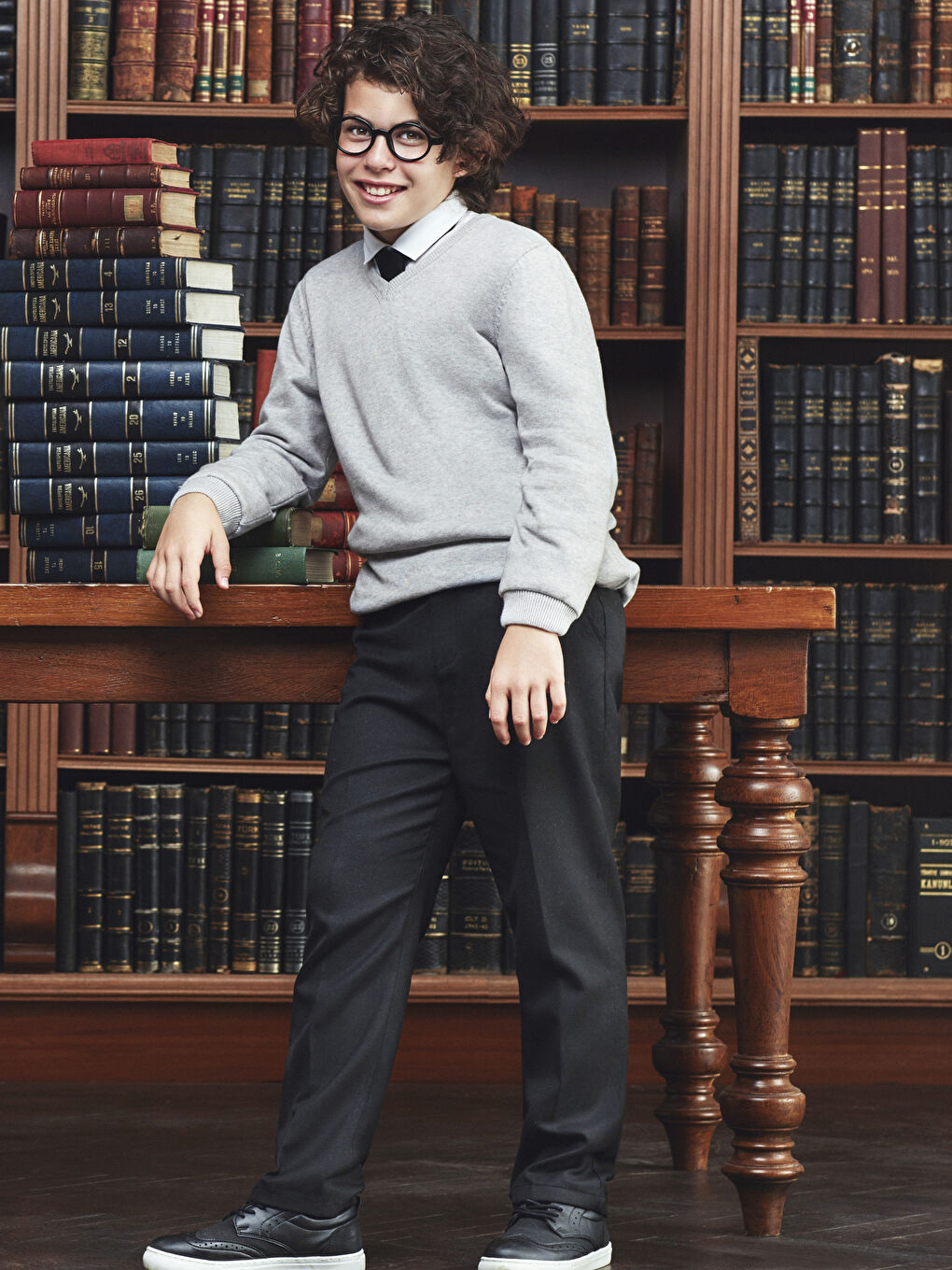 Boy ANTHRACITE Trousers