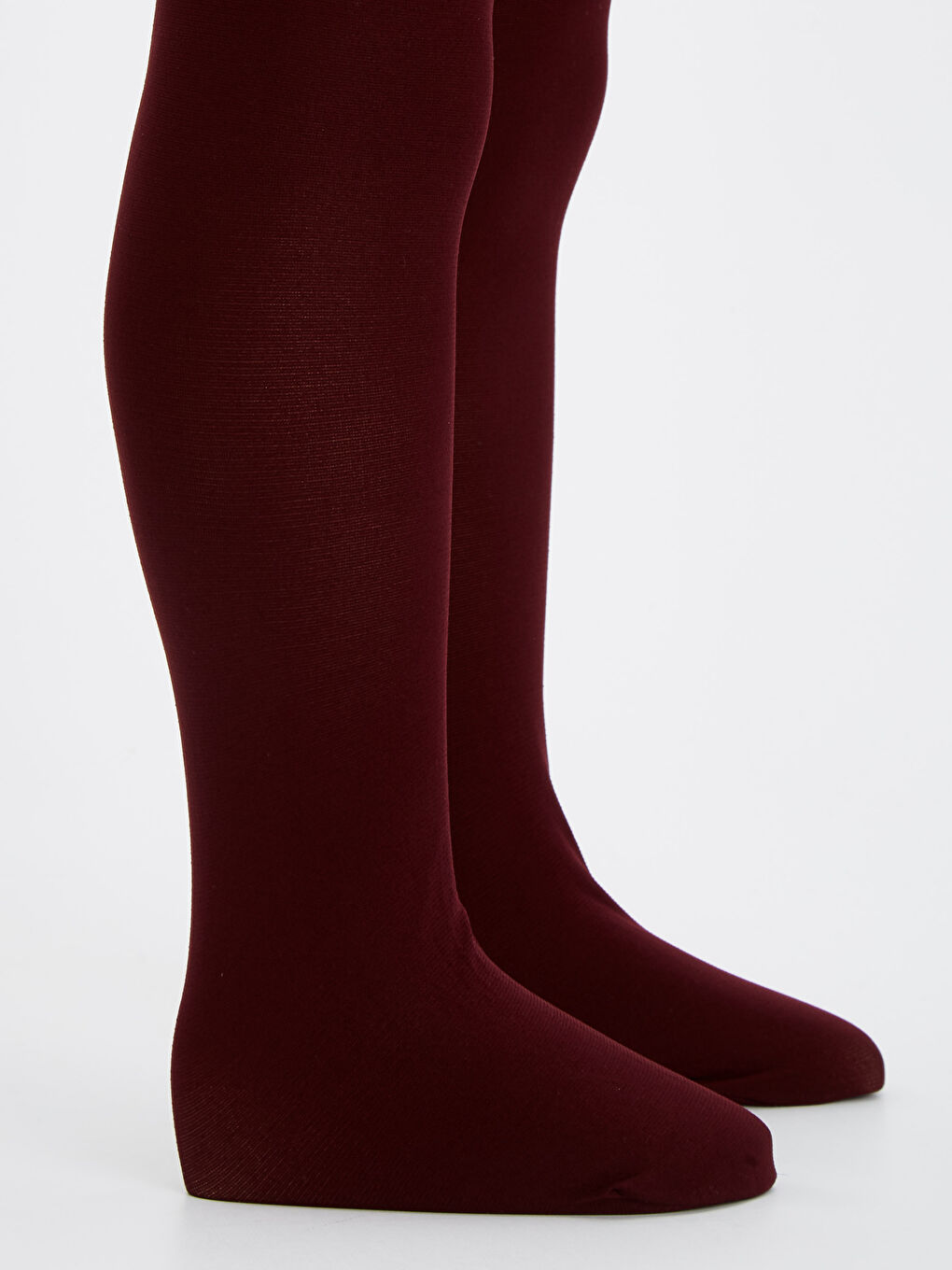 Bordo Külotlu Çorap-3
