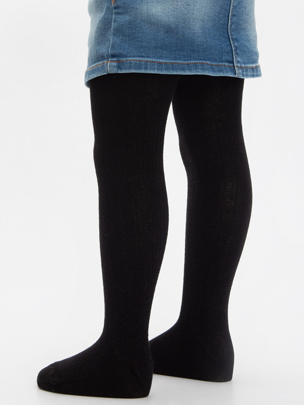 Yeni Siyah Külotlu Çorap-3