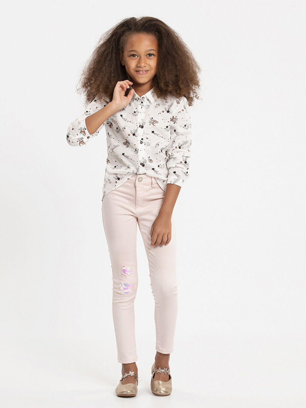 Açık Pembe Pantolon