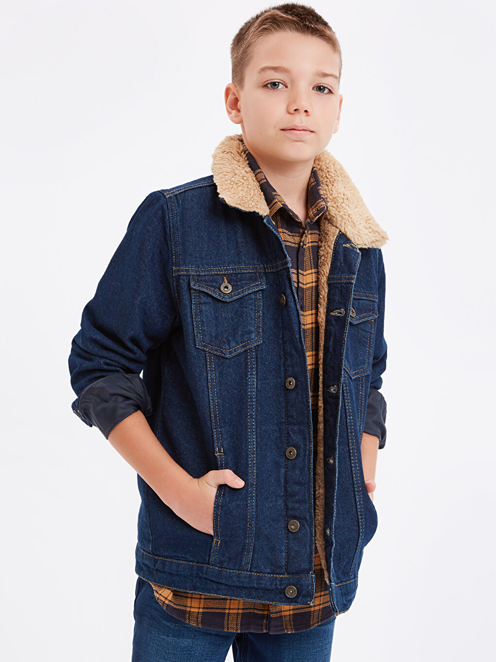 INDIGO Teksas jakna Dečak