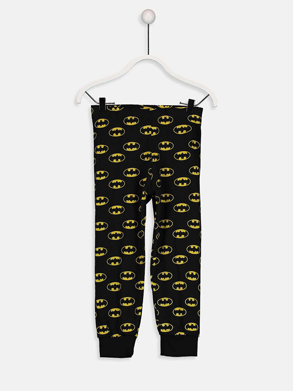 Siyah Uzun Kollu Erkek Çocuk Pijama Takım-1