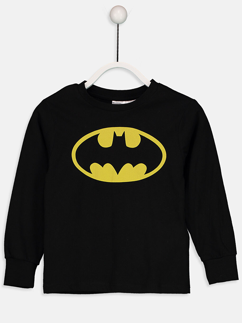 Siyah Uzun Kollu Erkek Çocuk Pijama Takım-3