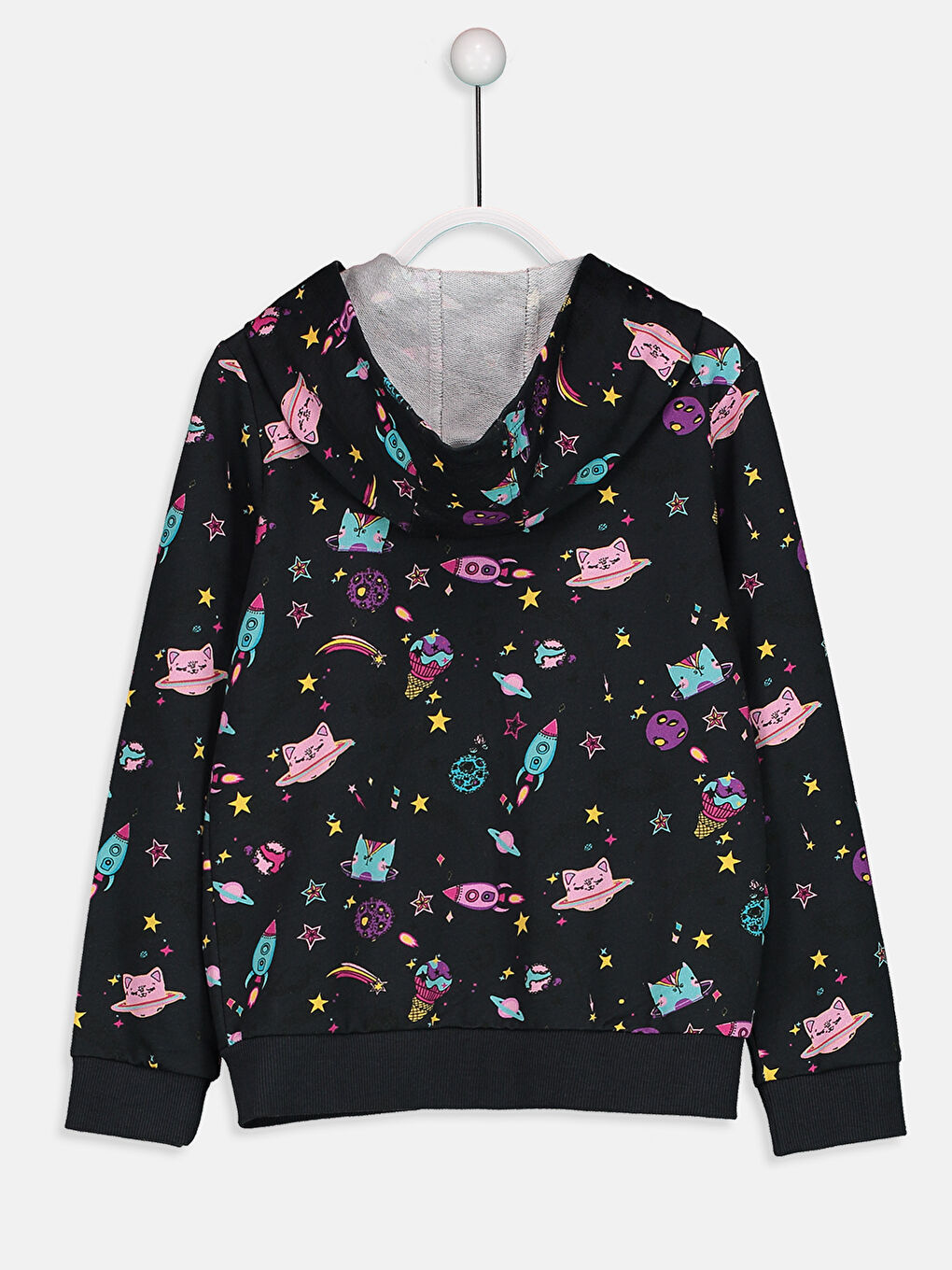 Girl ANTHRACITE Sweatshirt-2