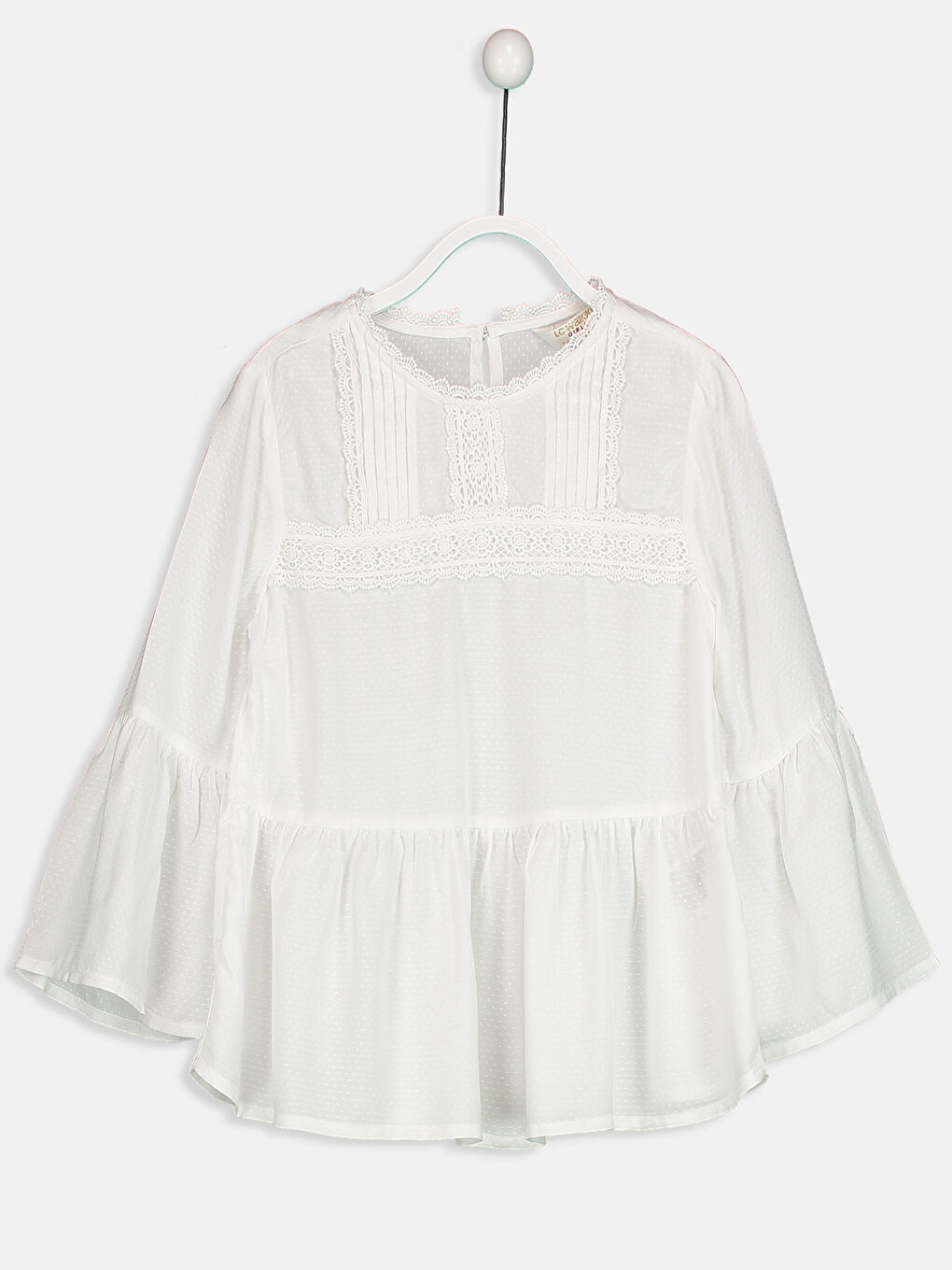 Ekru Krem Rengi Bluz-1