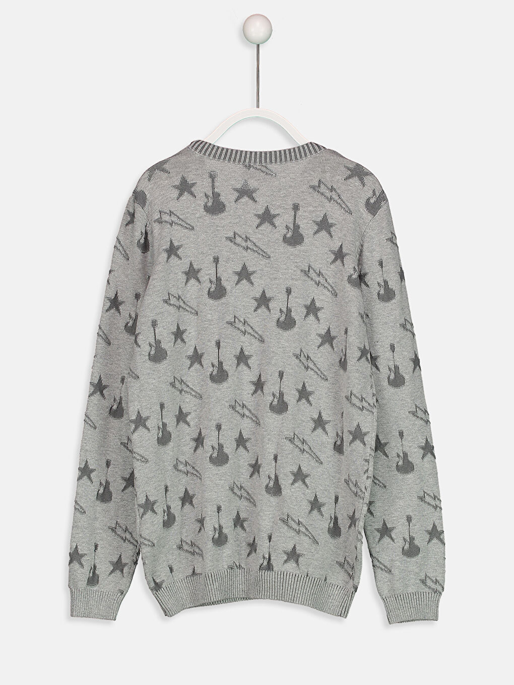 LCW Kids Boy GREY Sweater -8W2642Z4-LAL
