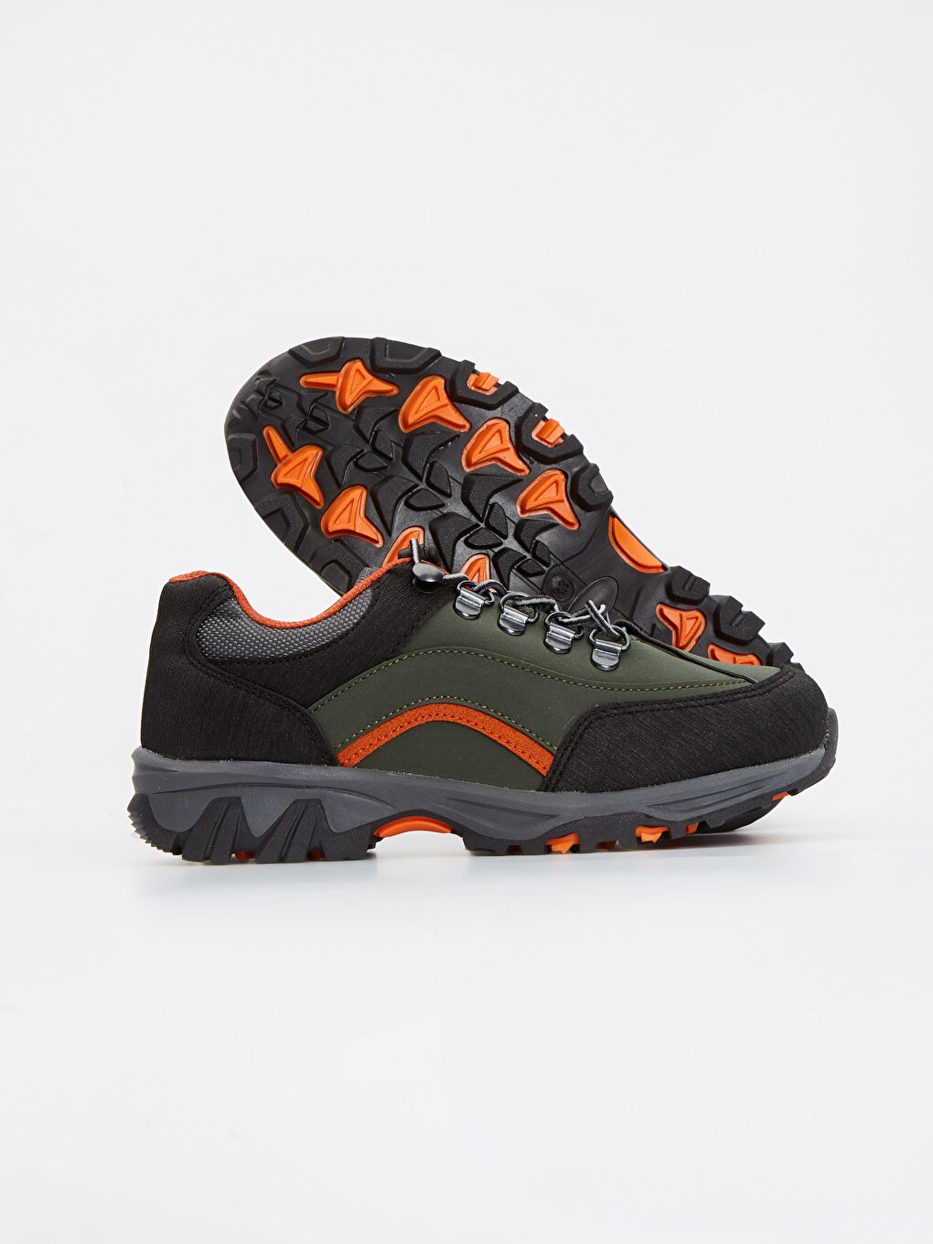Мальчики Хаки Треккинговые кроссовки-2