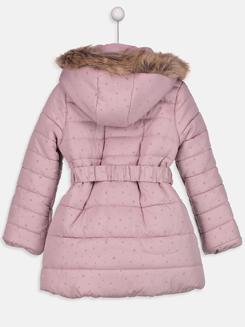 Mädchen ROSA Mantel-1