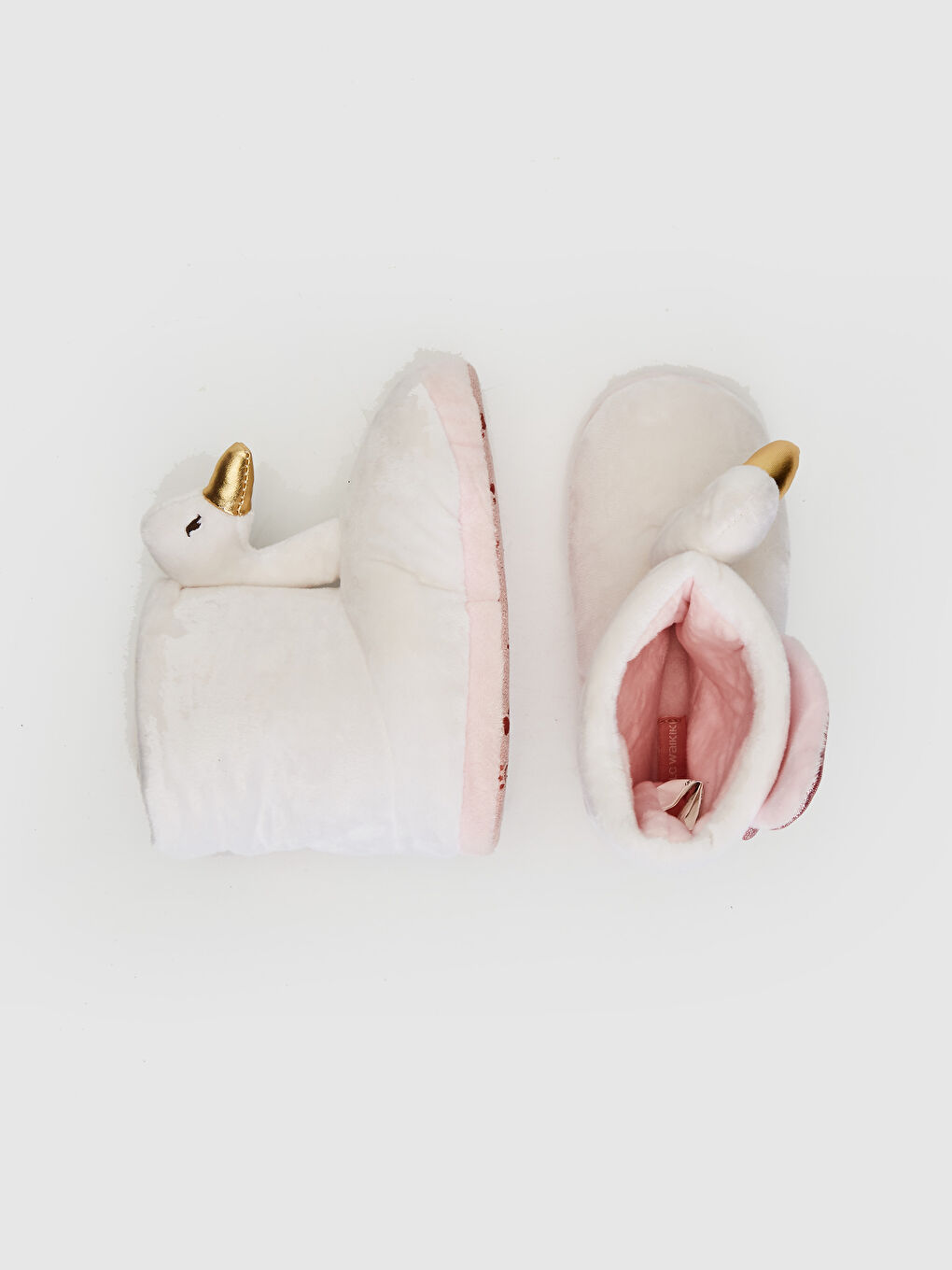 Girl WHITE Indoor Shoes-1