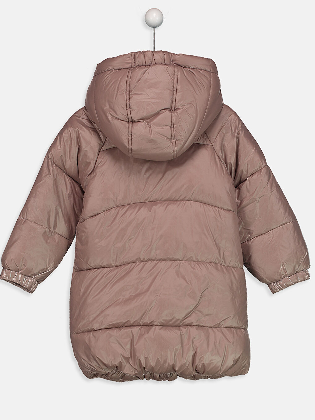 Дівчина БЕЖЕВИЙ Тепле  Пальто-1