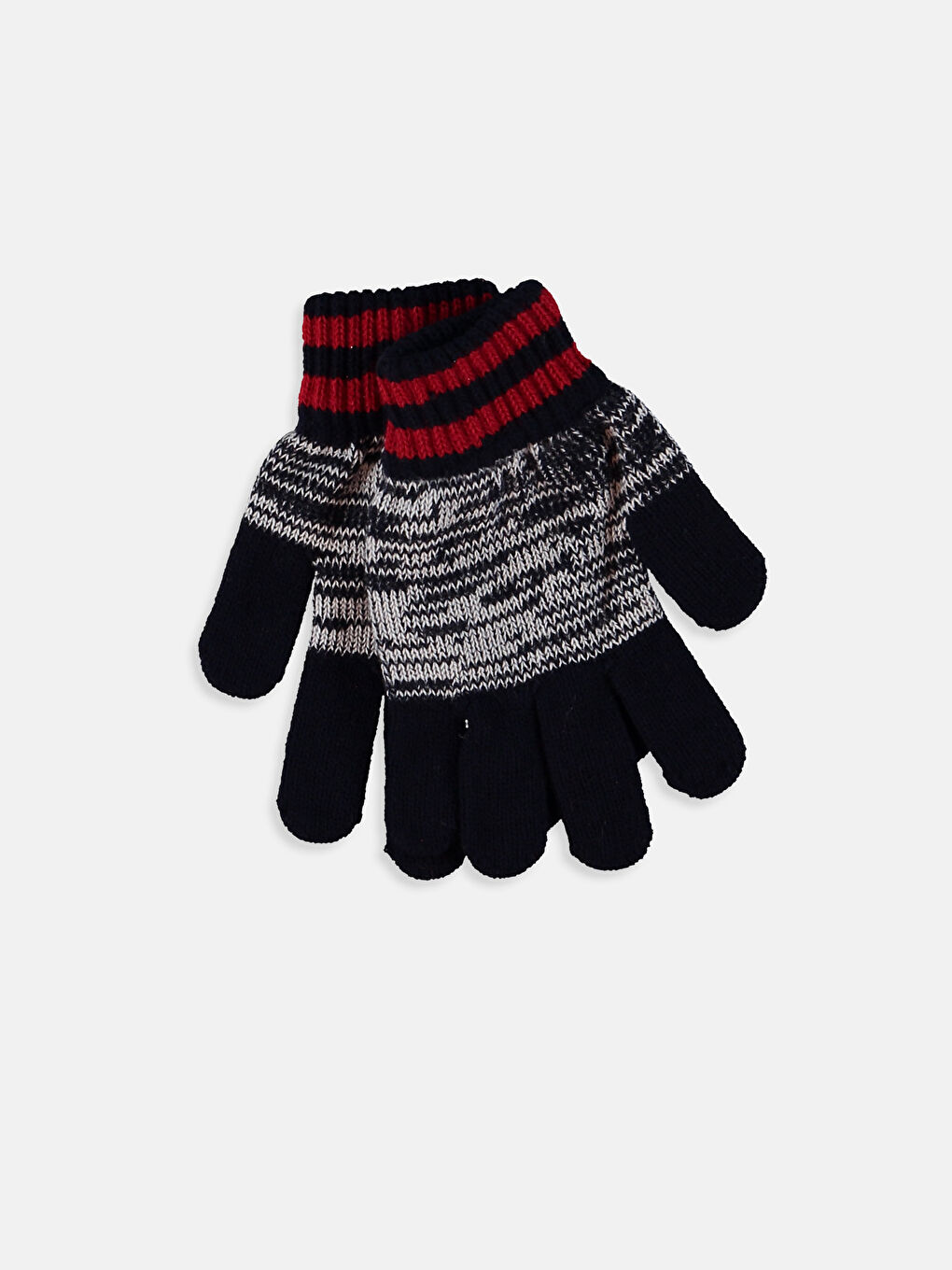 Lacivert Atkı, Bere ve Eldiven Takım-3