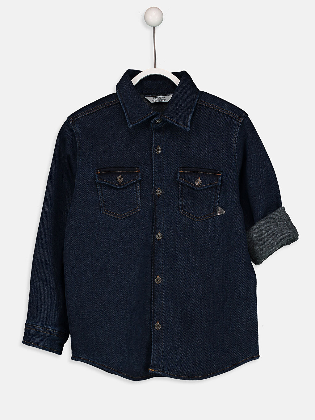 Boy INDIGO Denim Shirt-1