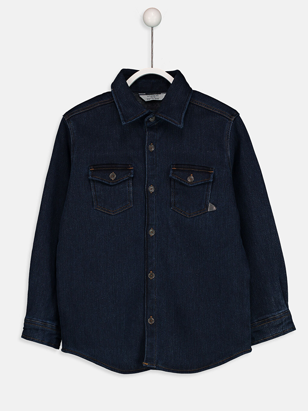 Boy INDIGO Denim Shirt-2