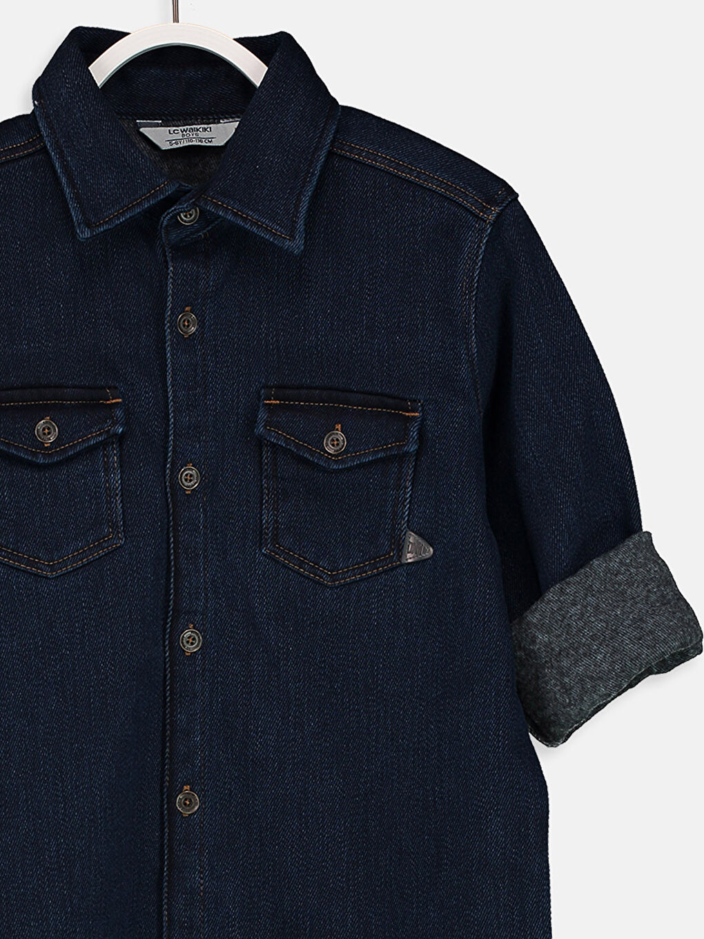 Boy INDIGO Denim Shirt-4