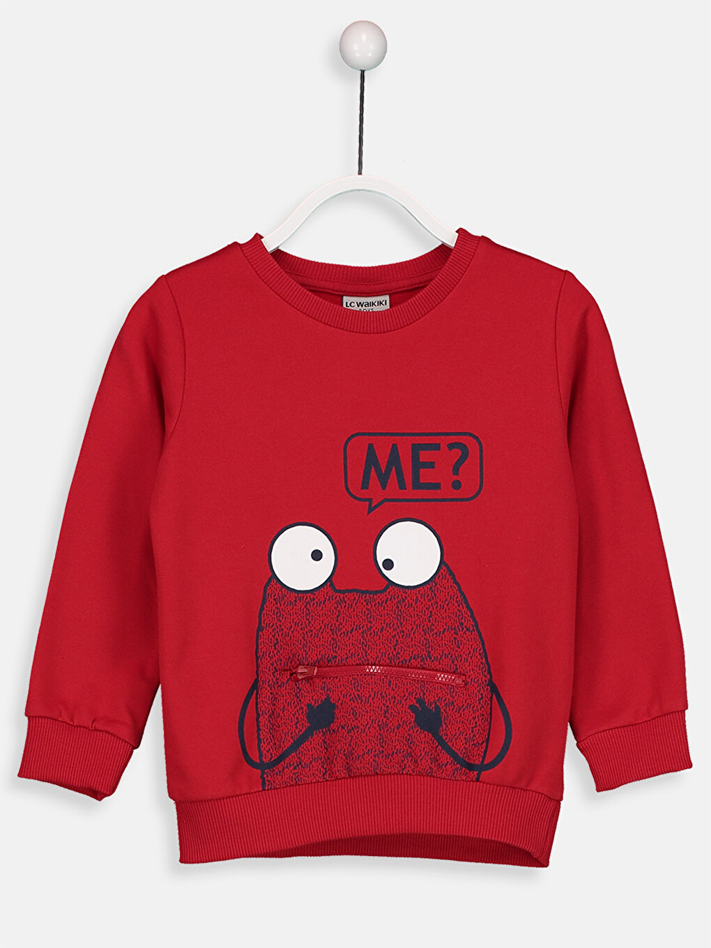 Boy Red Sweatshirt