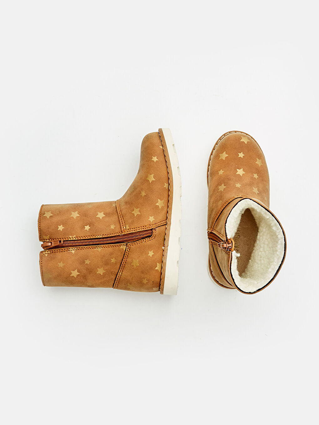 Mädchen BEIGE Stiefel-1
