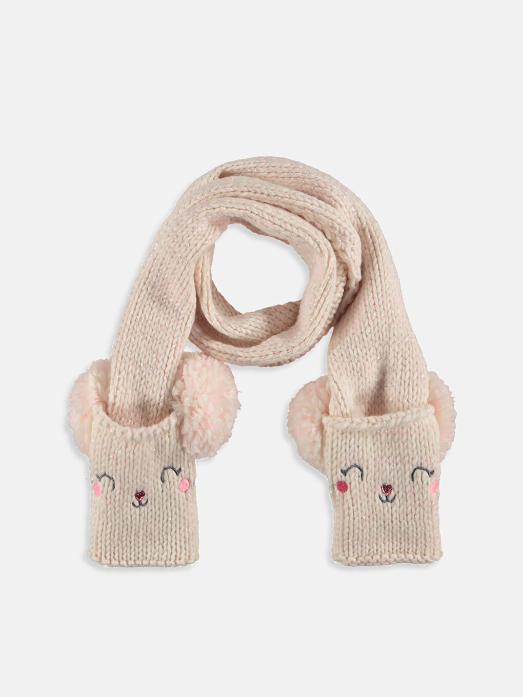 Sarı-Pembe-Mavi Atkı