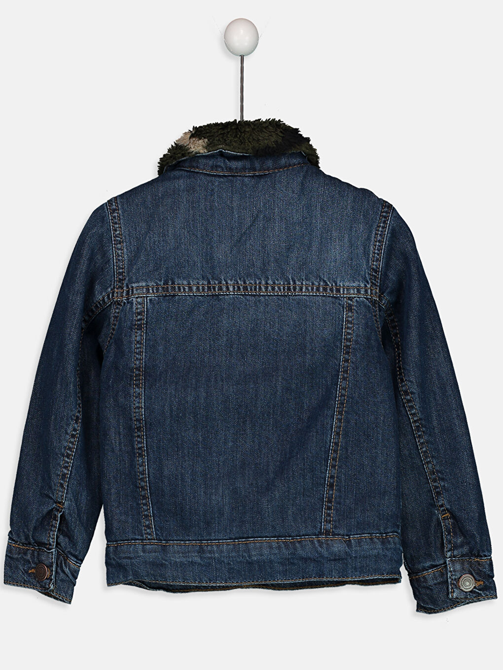 İndigo Erkek Çocuk Jean Ceket-1