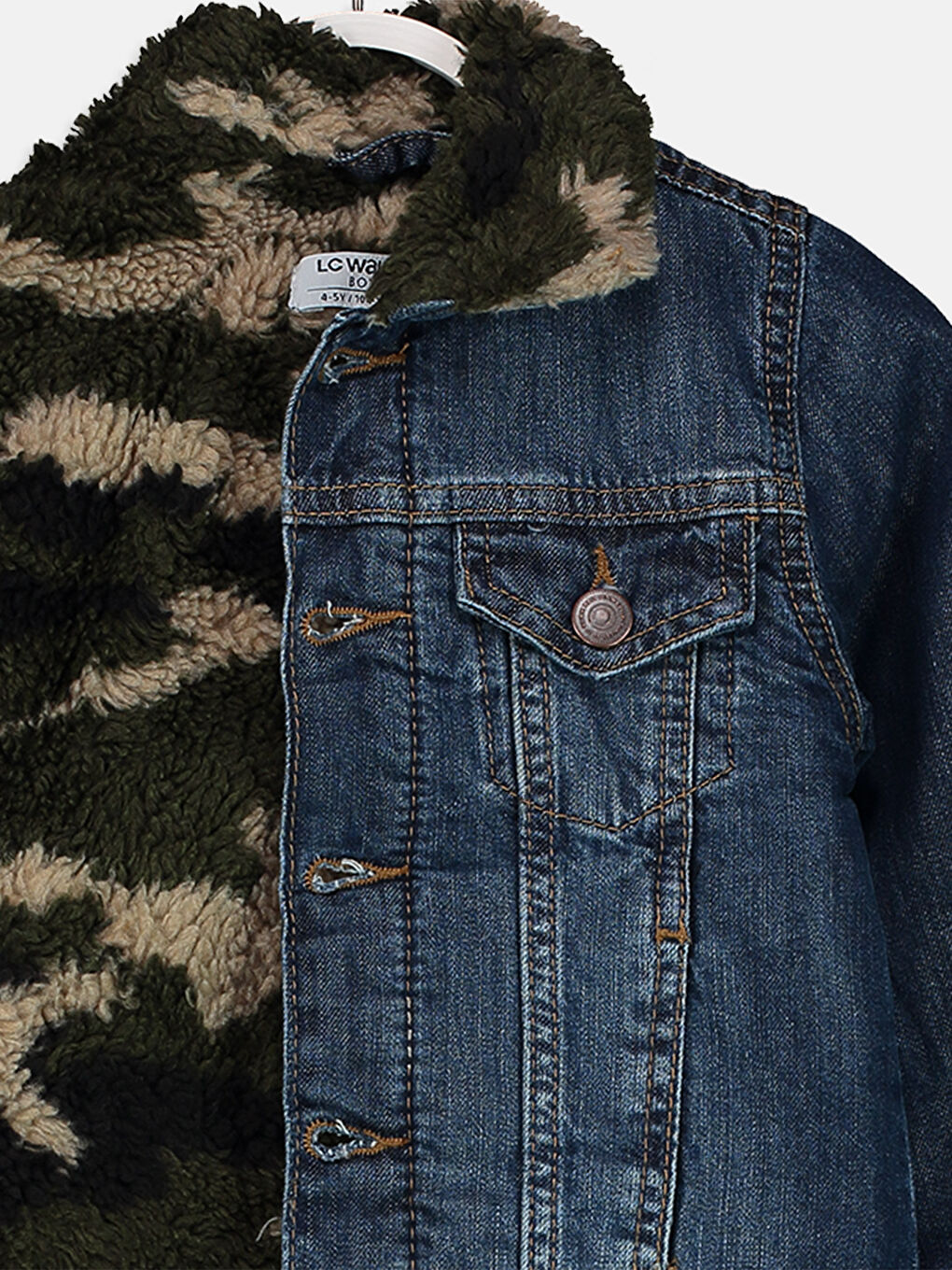 İndigo Erkek Çocuk Jean Ceket-2