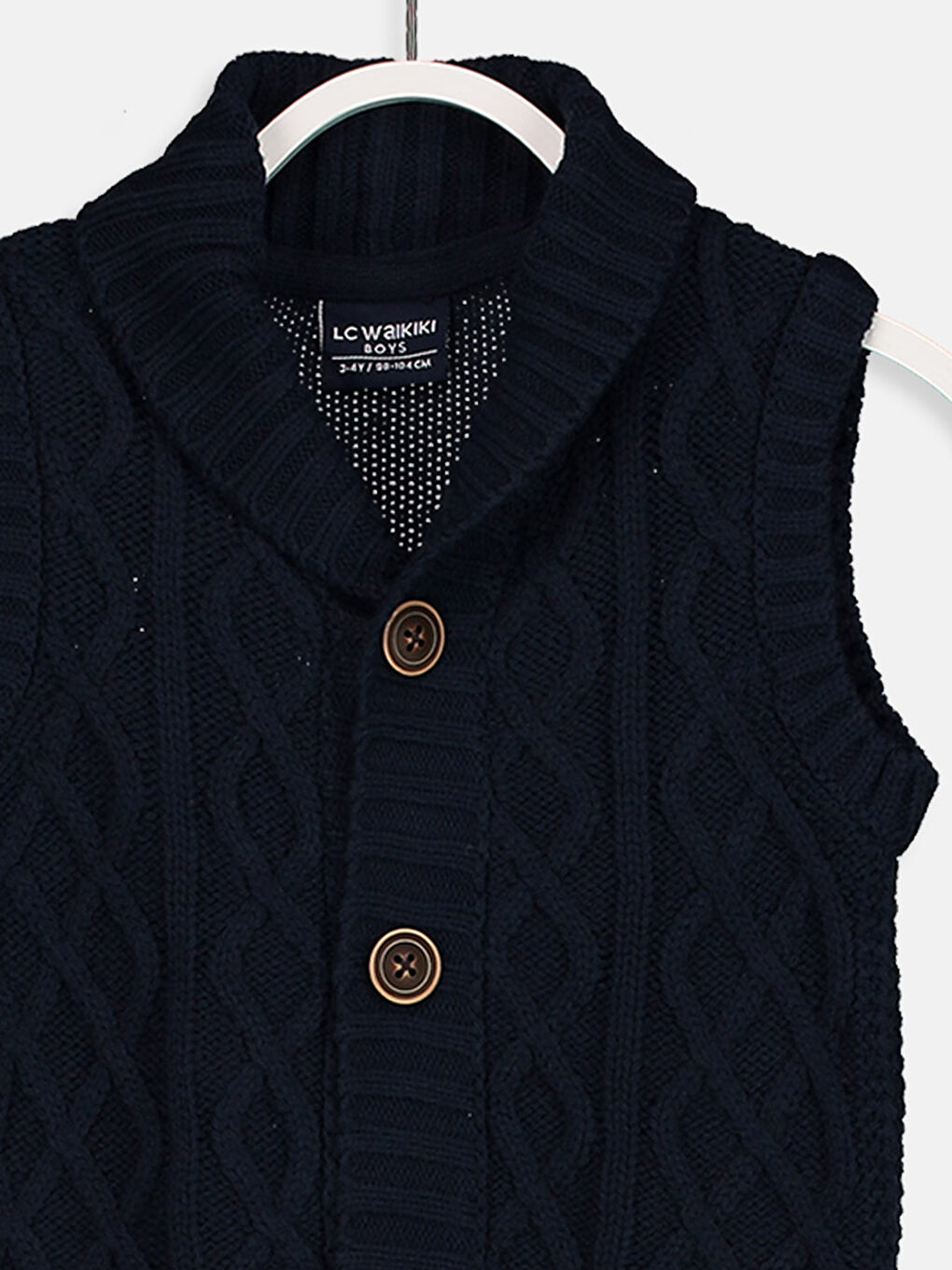 Boy NAVY Waistcoat-2
