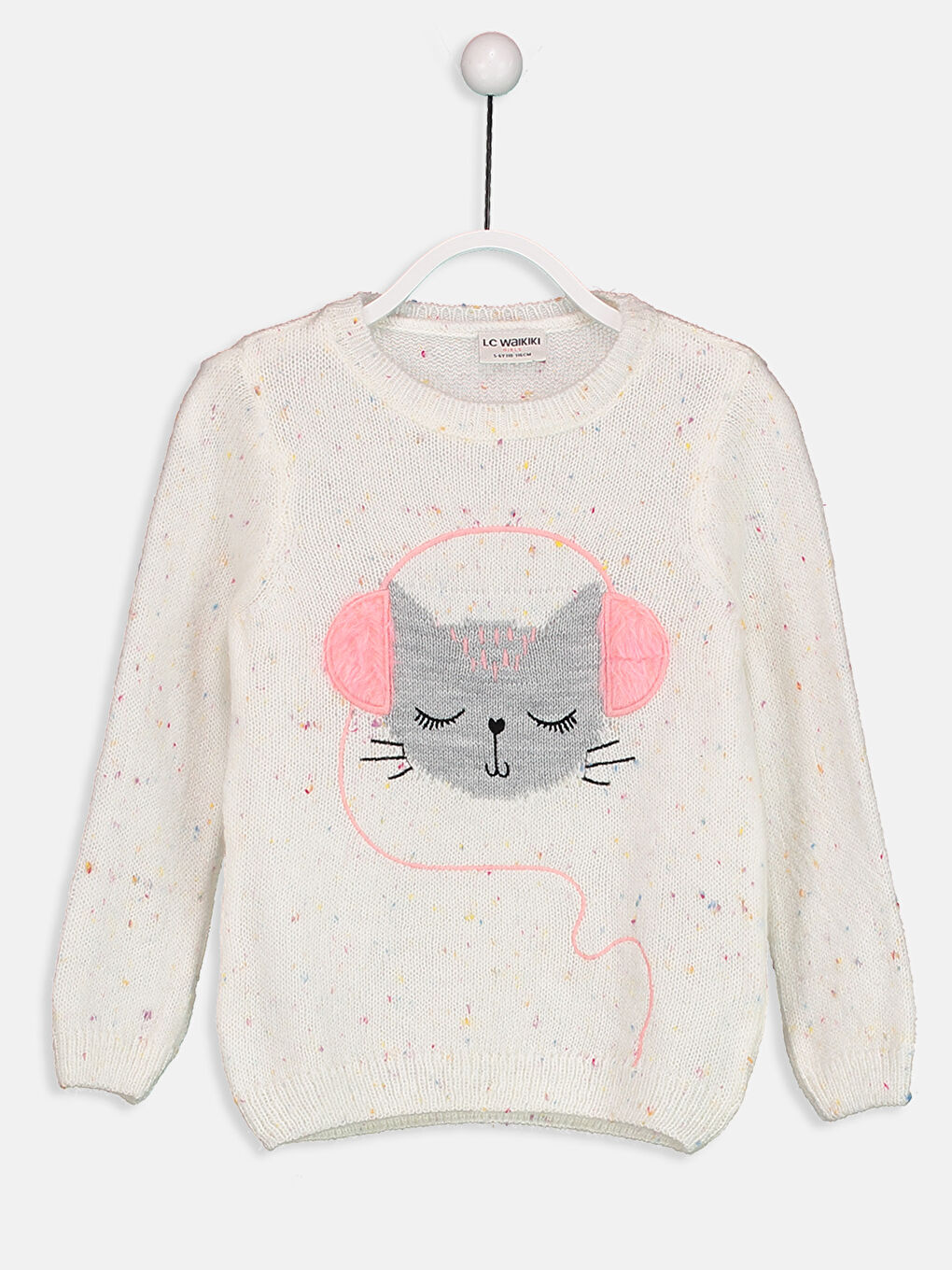 Дівчина СІРО-ЖОВТИЙ Светр