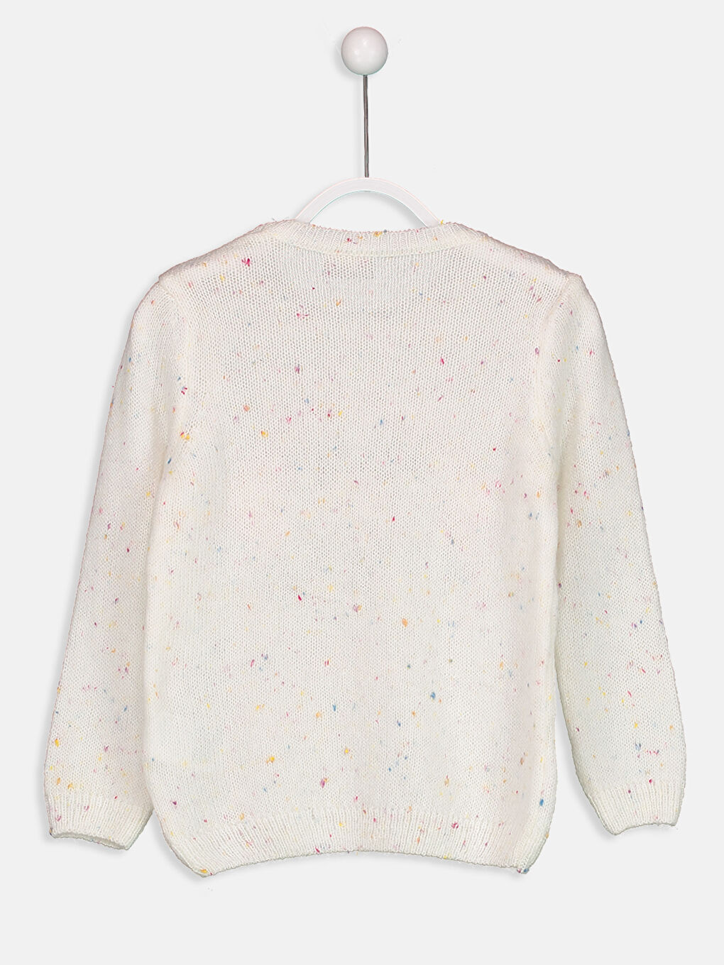 Дівчина СІРО-ЖОВТИЙ Светр-1