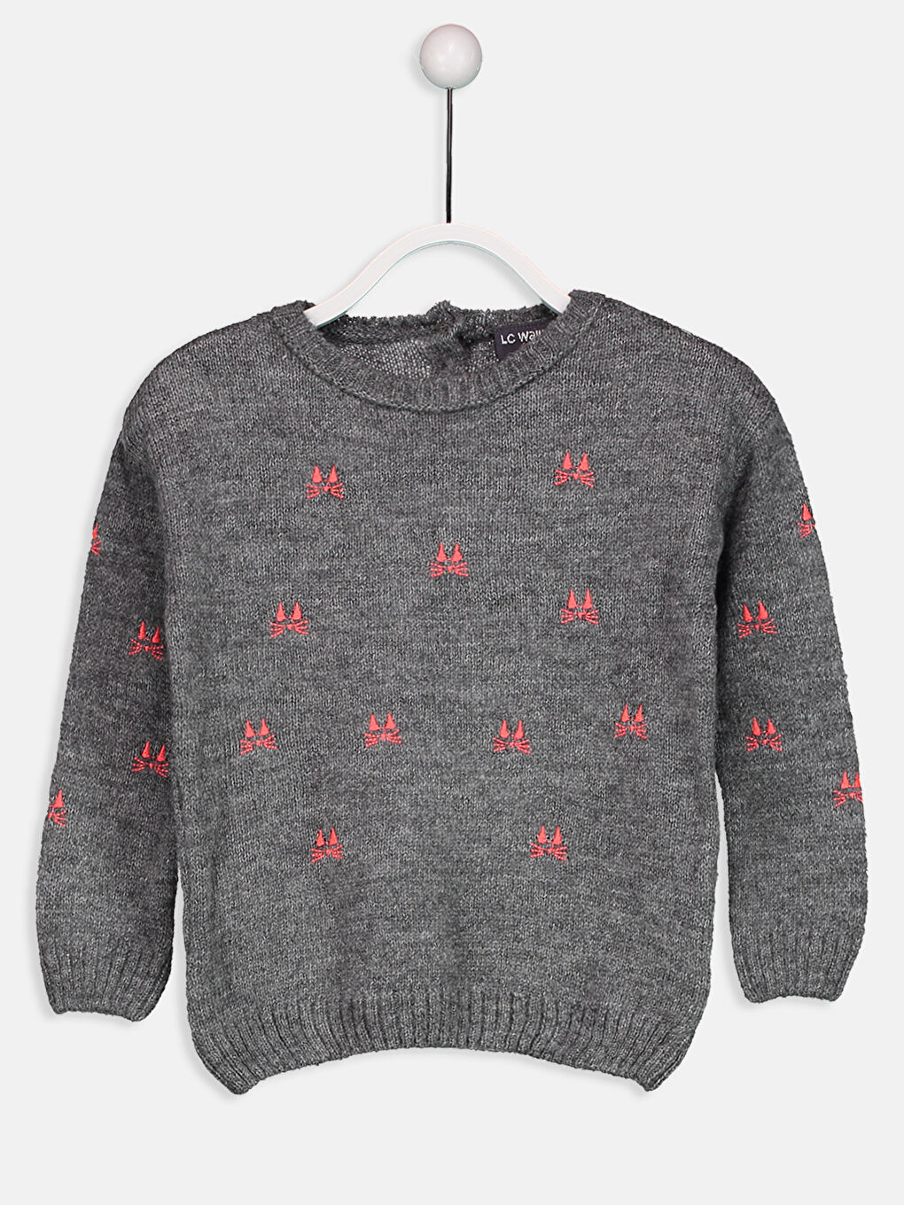 Девочки Розовый Свитер