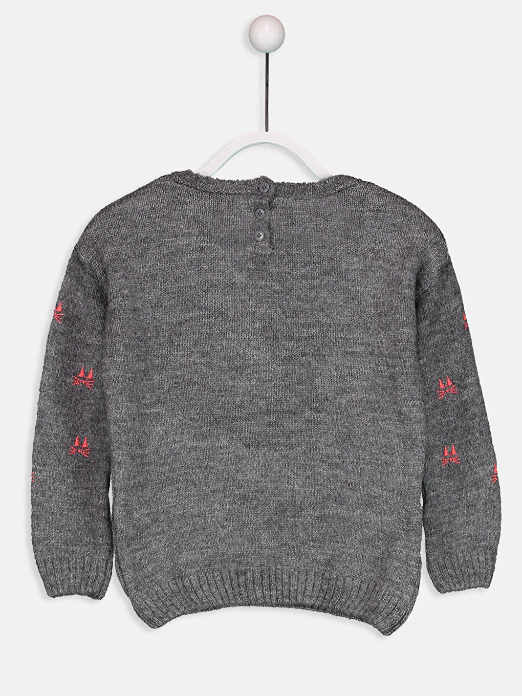 Девочки Розовый Свитер-1