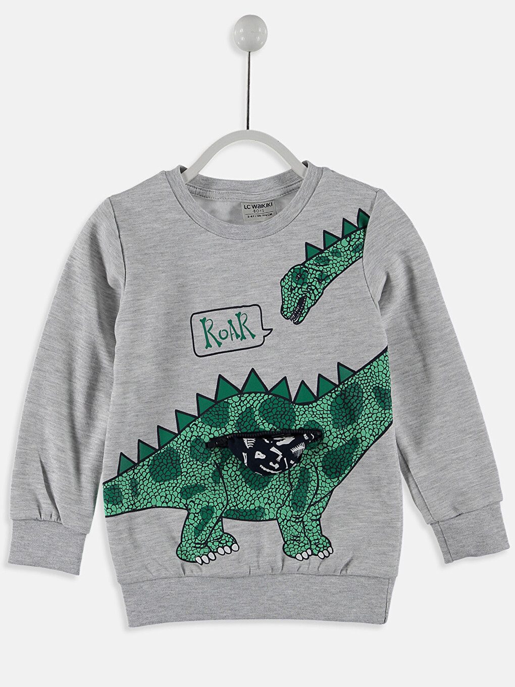 Boy Grey Sweatshirt-1