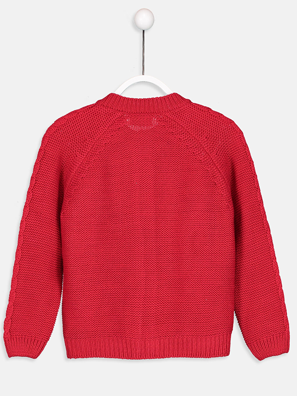 Girl RED Cardigan-1