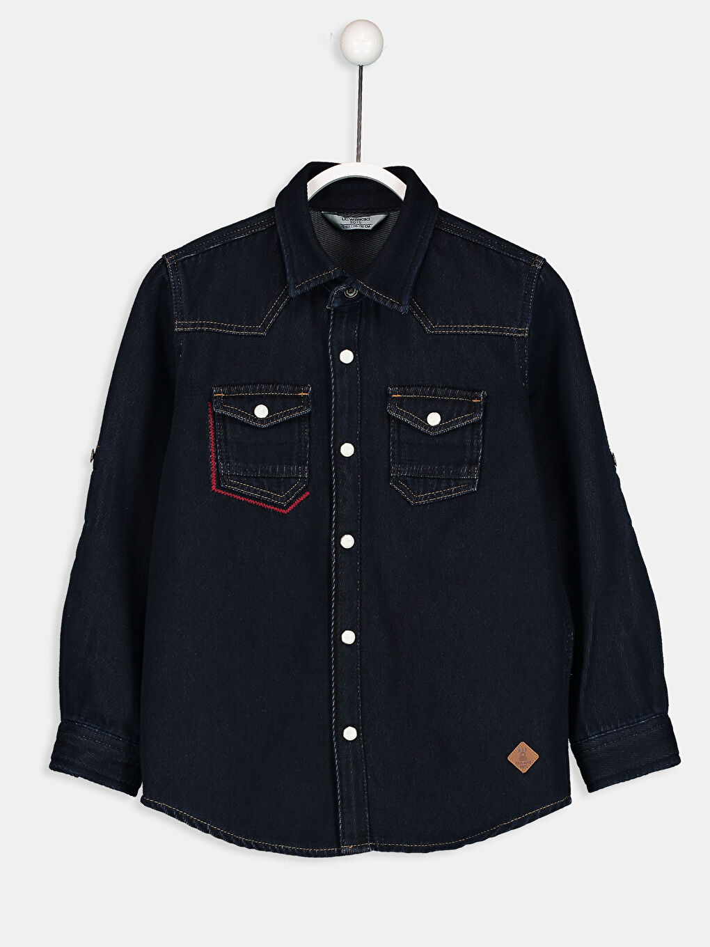 Long Sleeve Boys' Denim Shirt