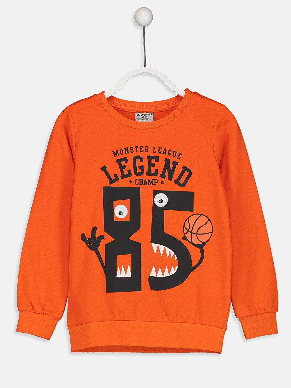 Canlı Turuncu Sweatshirt