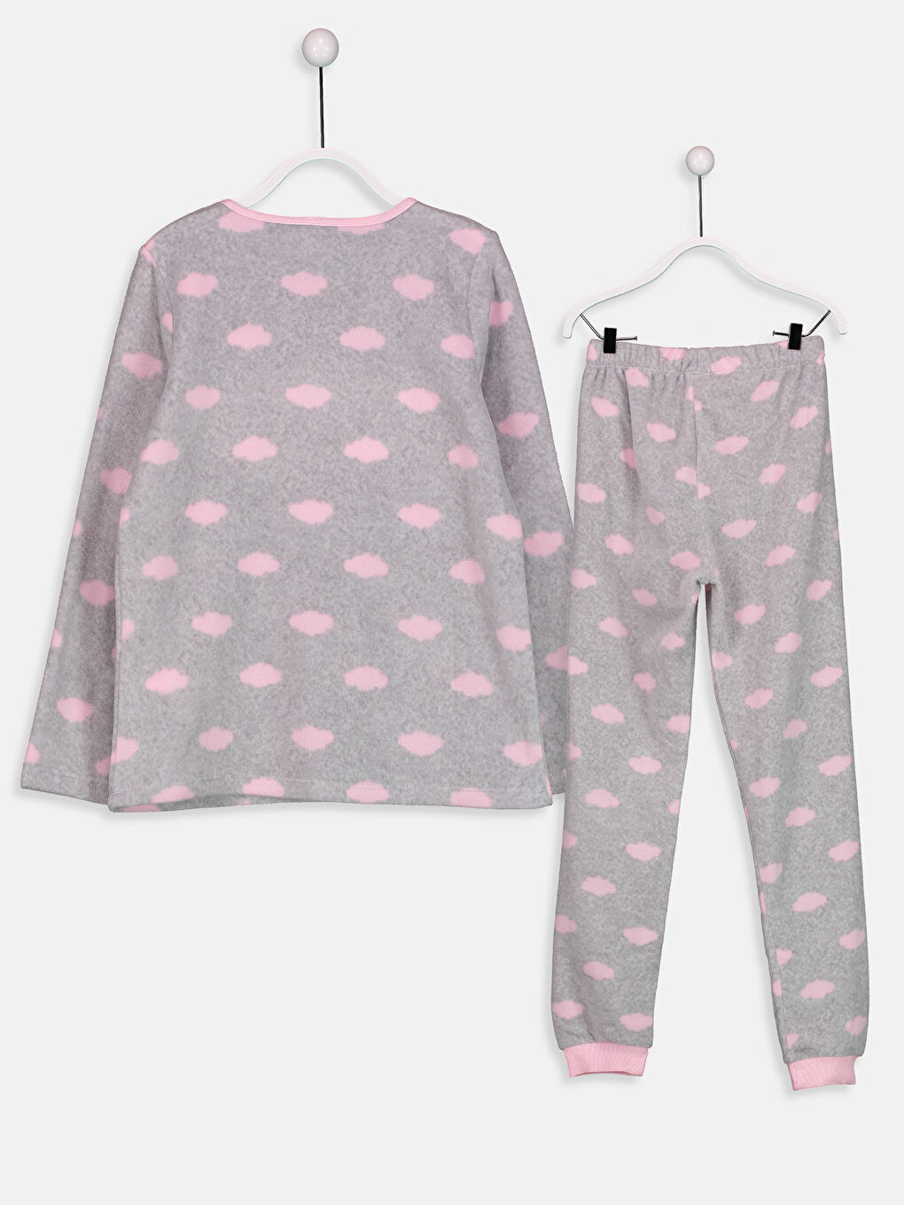 Girl GREY Pyjama Set-1