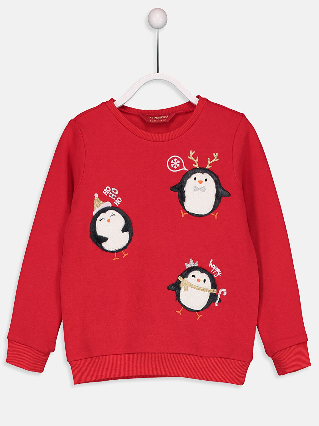 Canlı Kırmızı Sweatshirt