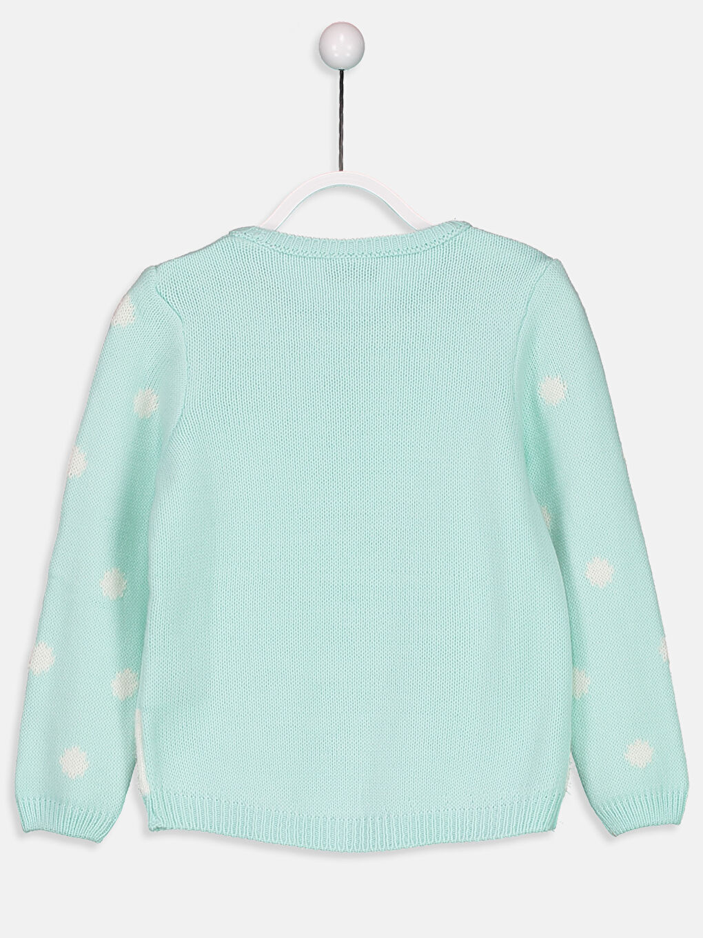 LCW Kids Girl TURQUOISE Sweater -8WG568Z4-FVE
