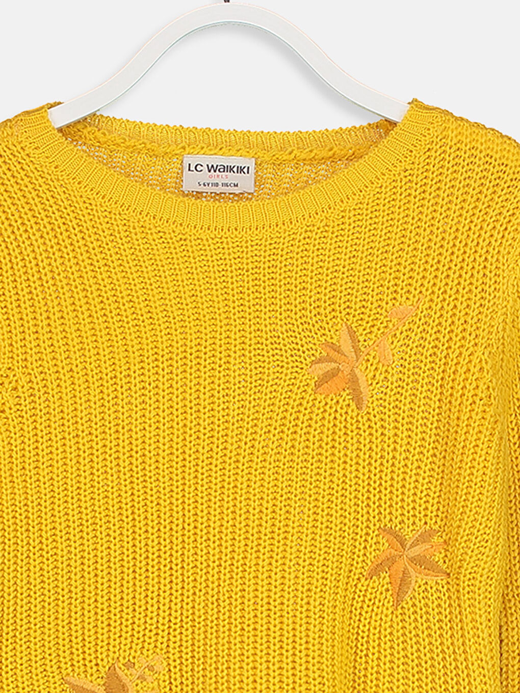 LCW Kids Girl YELLOW Sweater -8WG588Z4-CRK