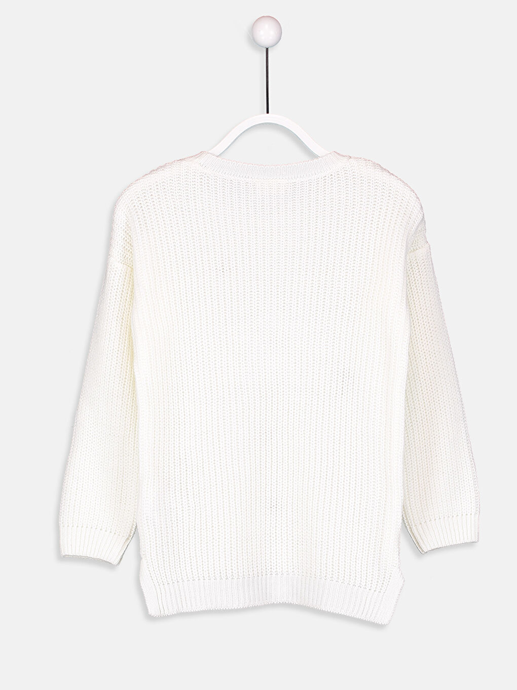 Girl ECRU Sweater-1