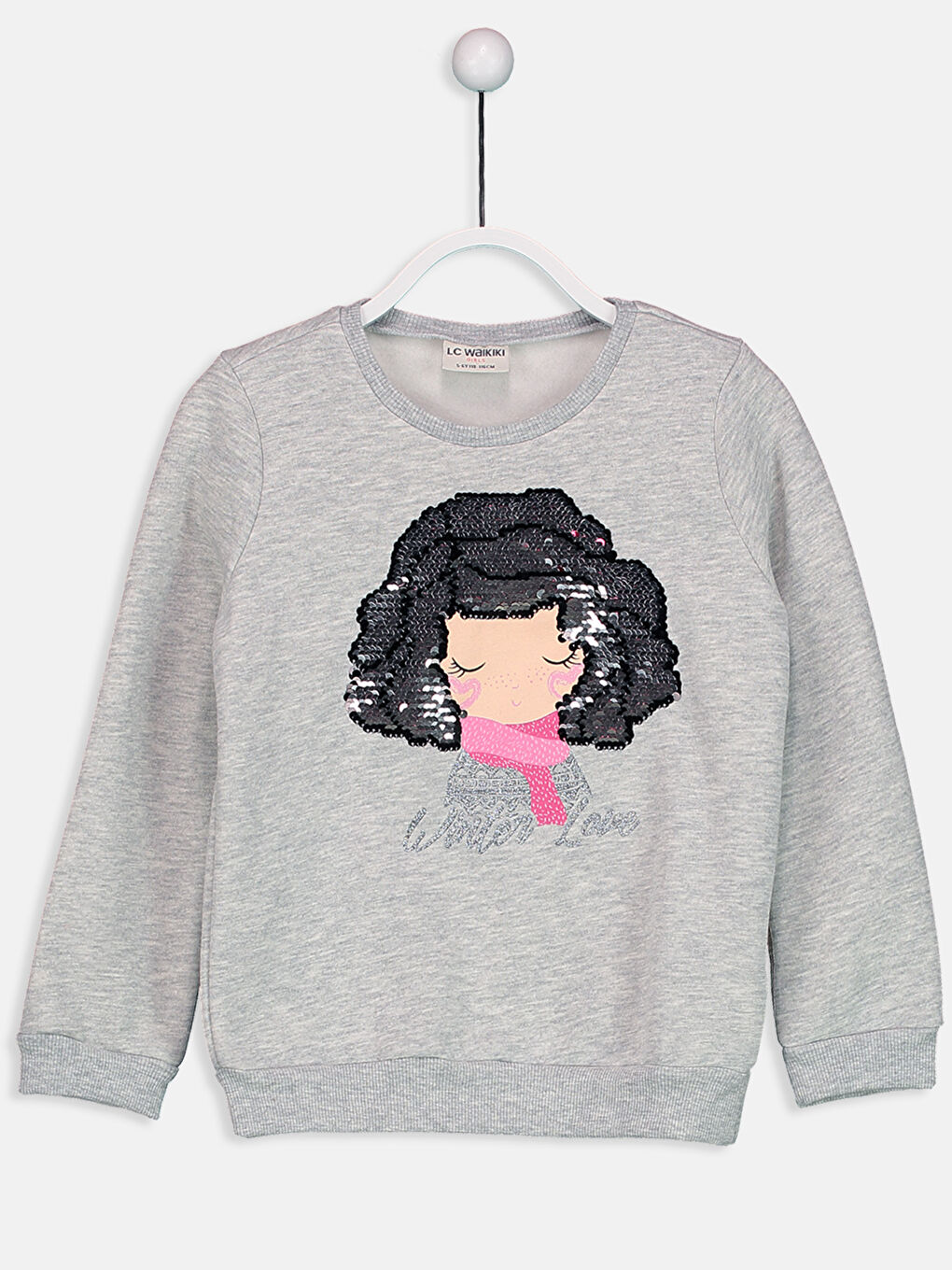 Момиче Сиво Суитчър-1