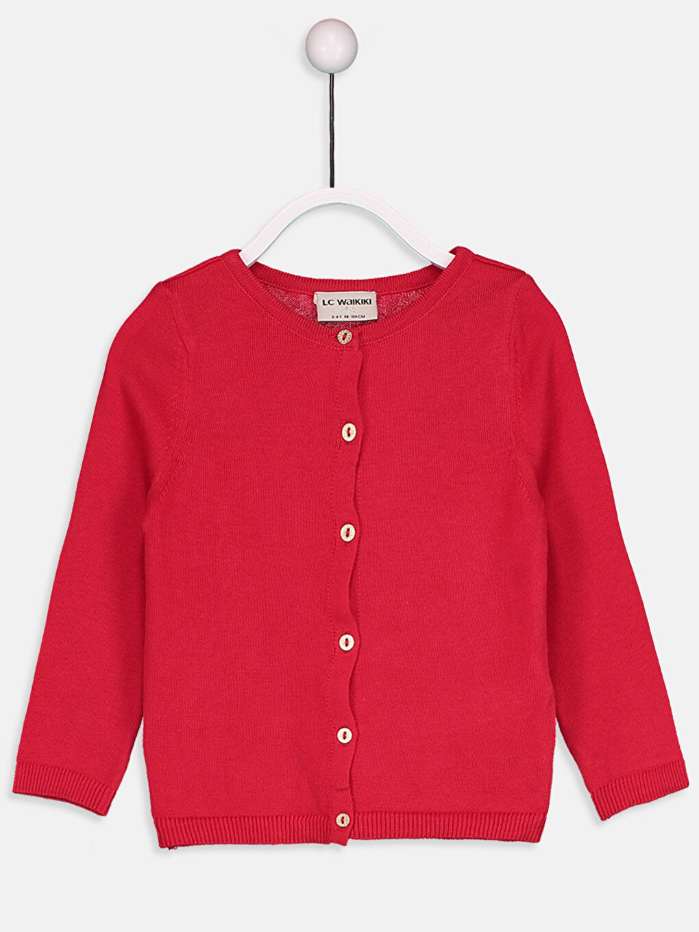 Cardigan Fille Col Rond