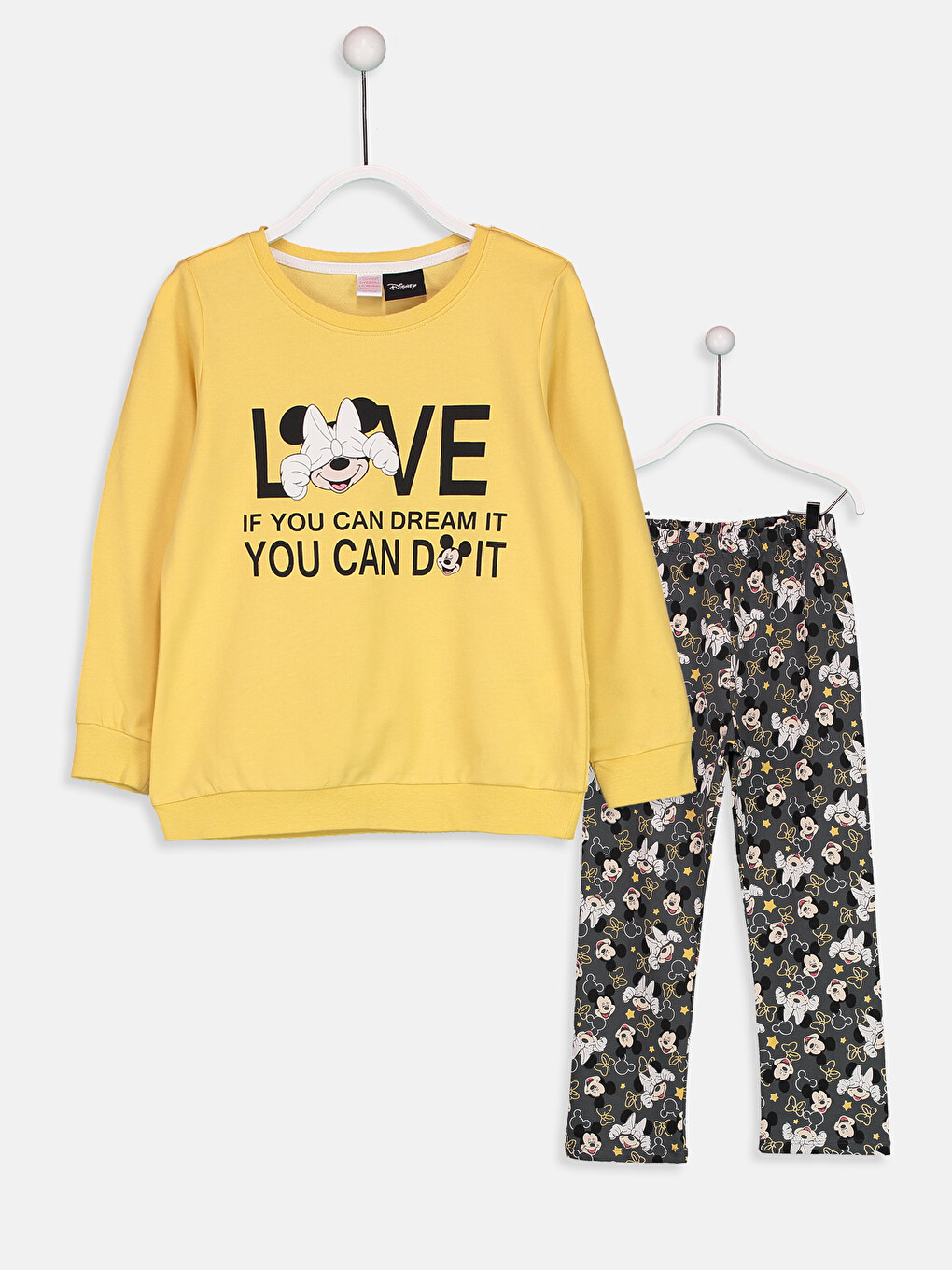 Girl Yellow Pyjama Set-1