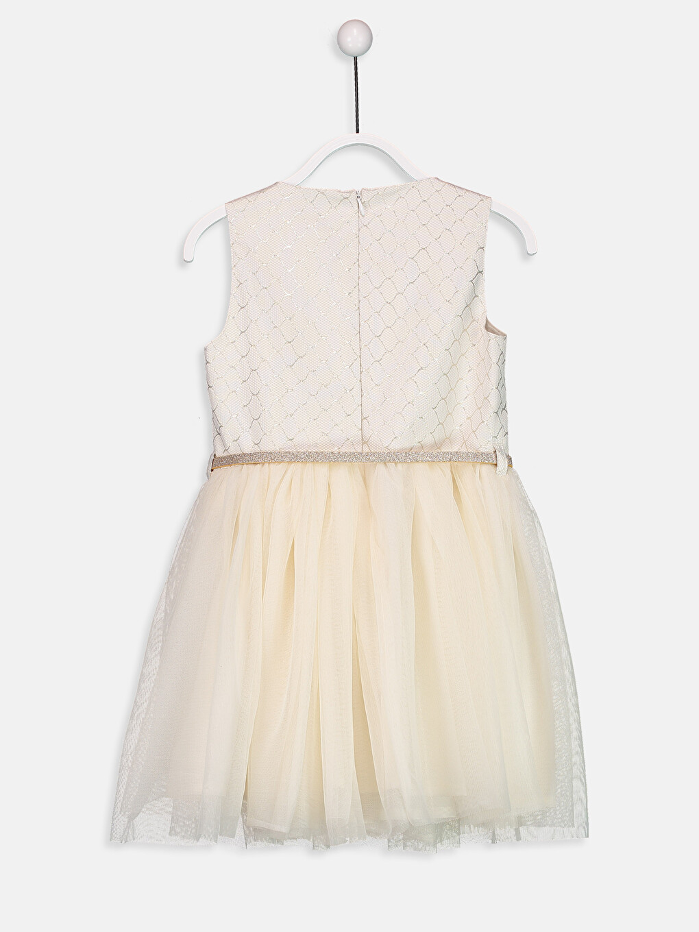 Girl Ecru Dress-2