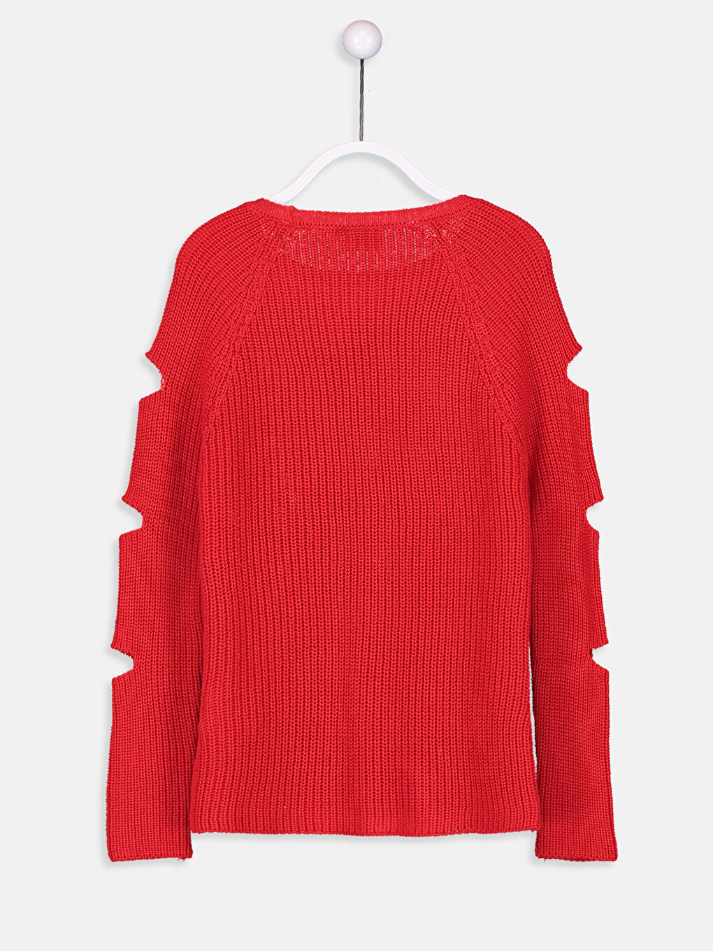 LCW Kids Girl RED Sweater -8WL933Z4-CRT