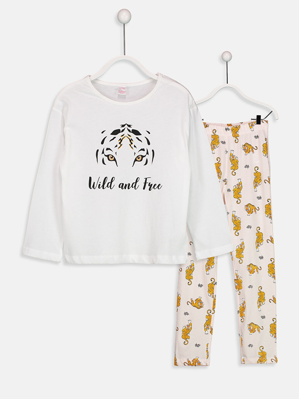 Girl WHITE Pyjama Set