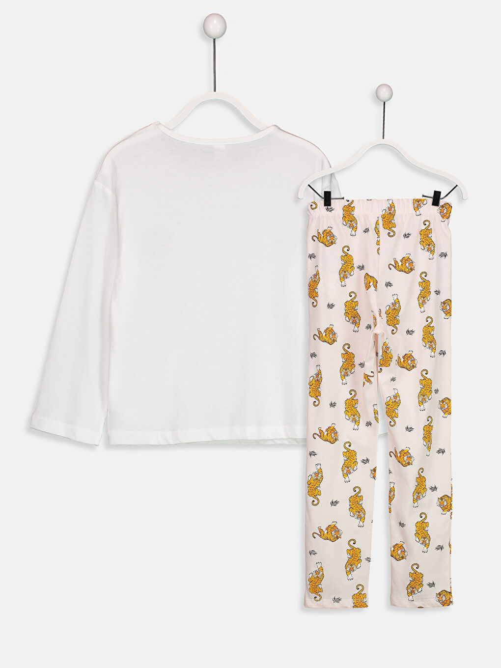 Girl WHITE Pyjama Set-2