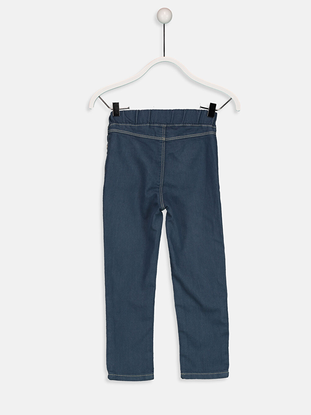 Jean Pantalon à Taille Élastique pour Filles-1