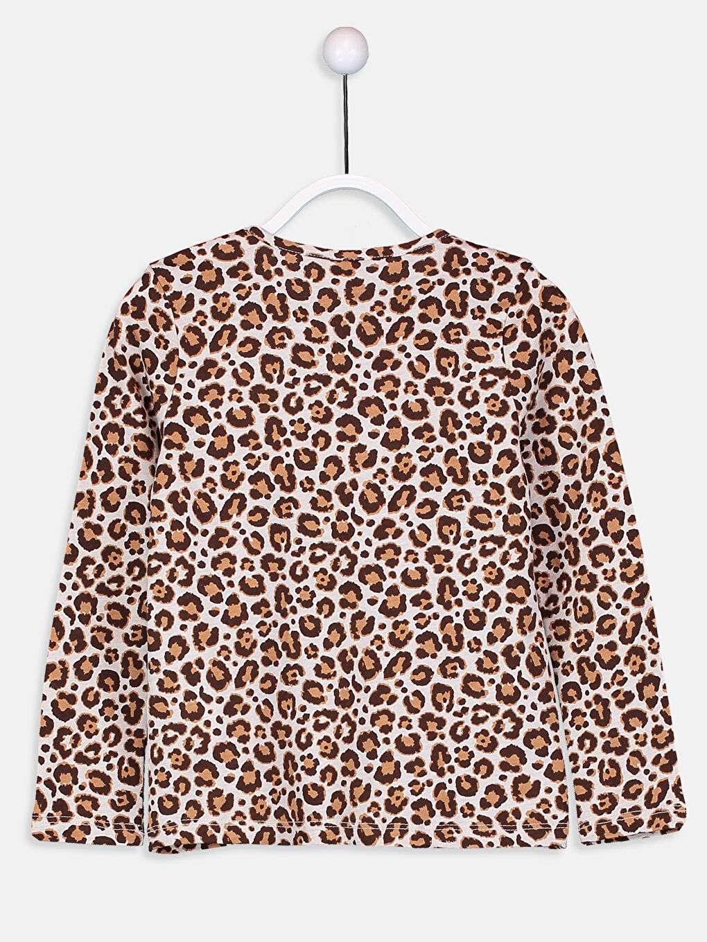 Bej Baskılı Tişört-2